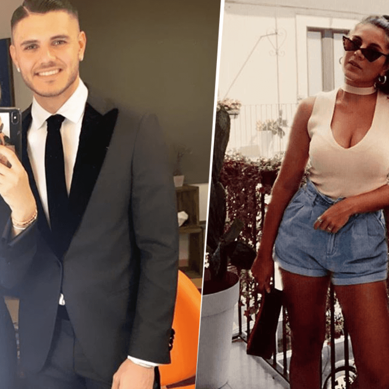 Qué dirá Wanda Nara: la hermana de Icardi subió fotos viejas del delantero con otra mujer