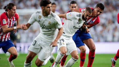 Atlético Madrid vs Real Madrid (Foto: Getty)