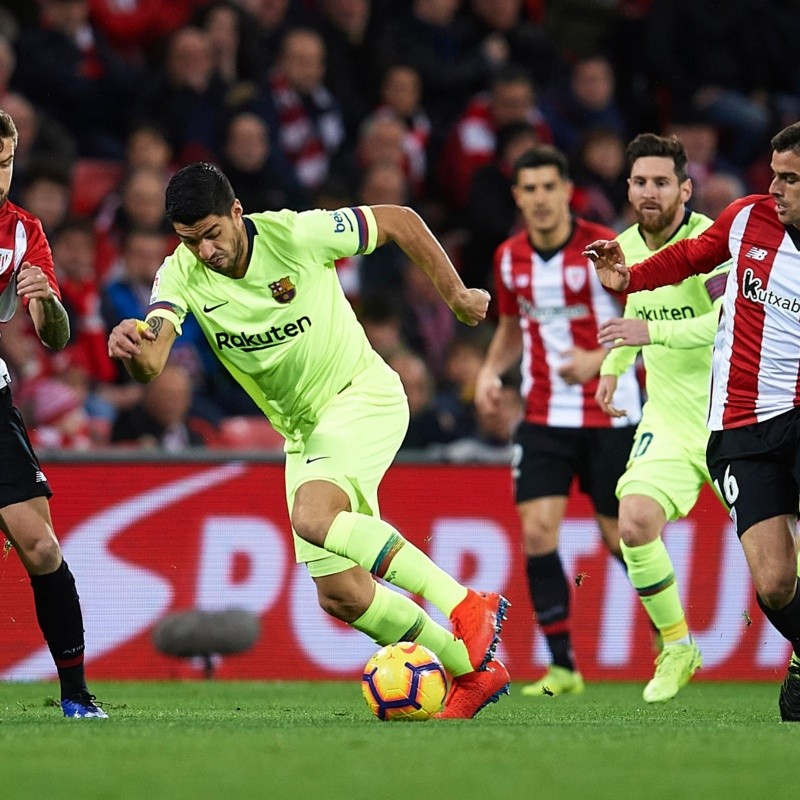 Con la vuelta de Messi a la titularidad, Barcelona y Athletic Bilbao igualaron 0 a 0