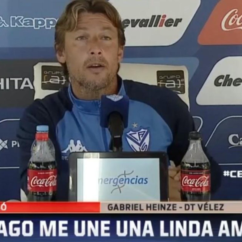 Heinze fue muy claro sobre una posible incorporación de Gago a su cuerpo técnico