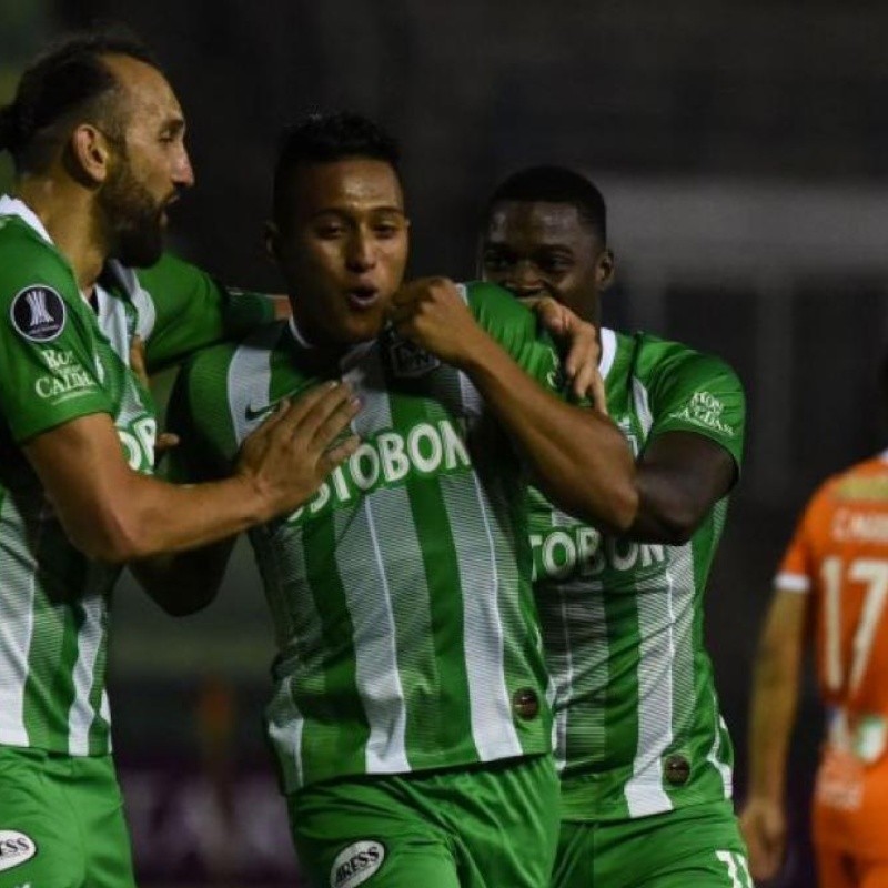 Qué canal transmite Atlético Nacional vs Deportivo La Guaira por la Copa Libertadores