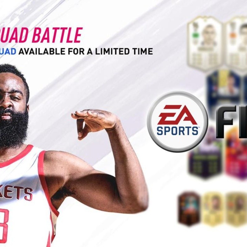 ¡La NBA y el FIFA 19 unidos! James Harden eligió su equipo ideal en el juego y ya puedes enfrentarlo