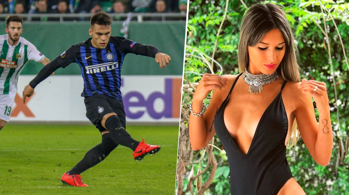 El mejor regalo de todos: Lautaro Martínez le dedicó el gol a su novia