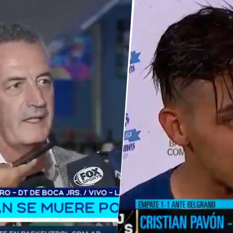 La respuesta de Alfaro sobre la frase de Pavón acerca del River-Racing