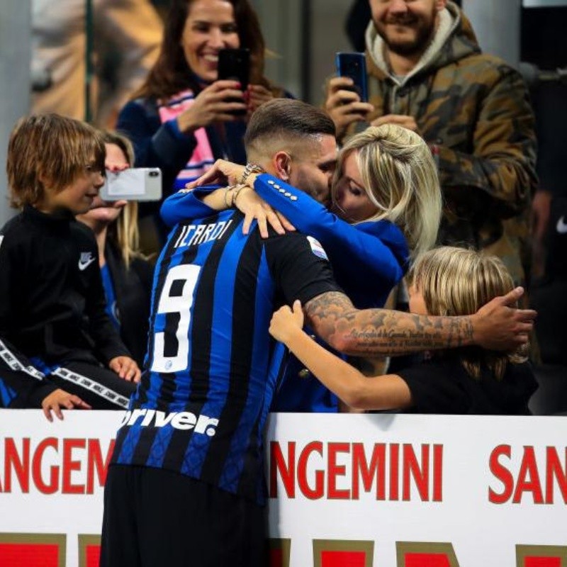 Wanda Nara eligió el mensaje más emotivo para Icardi en San Valentín