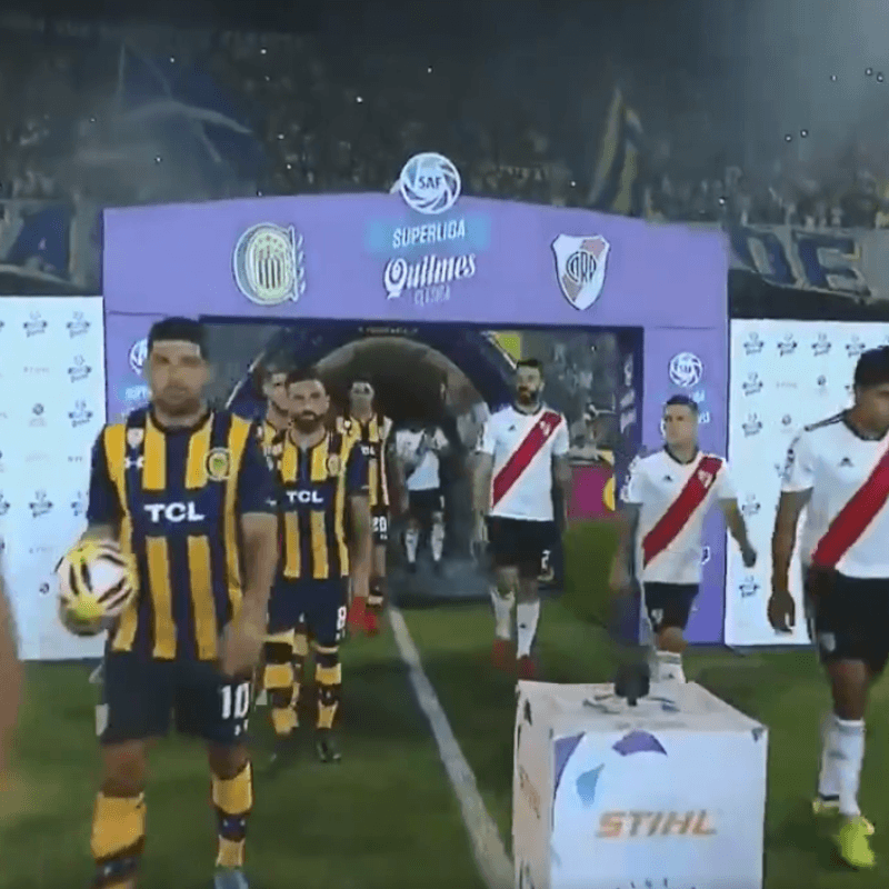 Explotó el Gigante de Arroyito: así fue el recibimiento de Rosario Central ante River