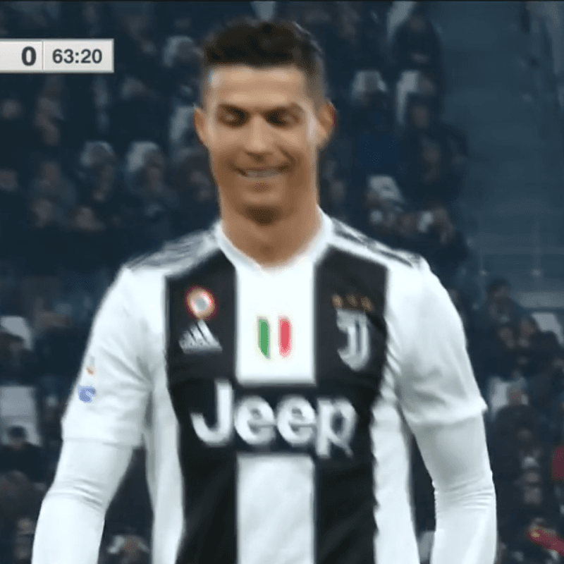 La cara lo dijo todo: Cristiano Ronaldo hizo un golazo y lo sacaron al minuto