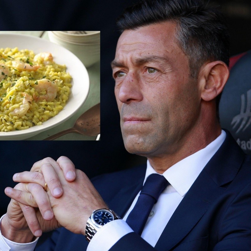 Caixinha habló de risotto y células en la conferencia