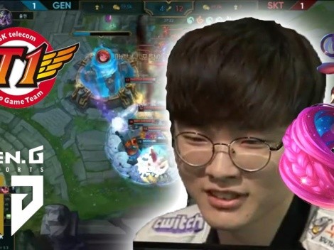 ¡Lo hicieron enojar y los pasó por arriba! Faker volvió a su mejor nivel y SKT se impuso a Gen.G en la LCK de League of Legends