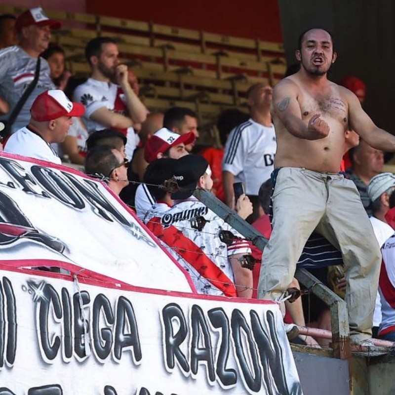 Loco como el Pity: un hincha de River se tatuó la frase que más odian los de Boca