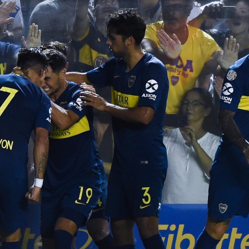 Tres goles en cinco minutos y triunfo de un Boca que sigue soñando sobre Lanús