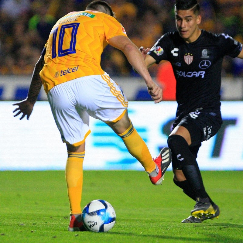 ¡El hijo de Gignac imitó su golazo de taco!