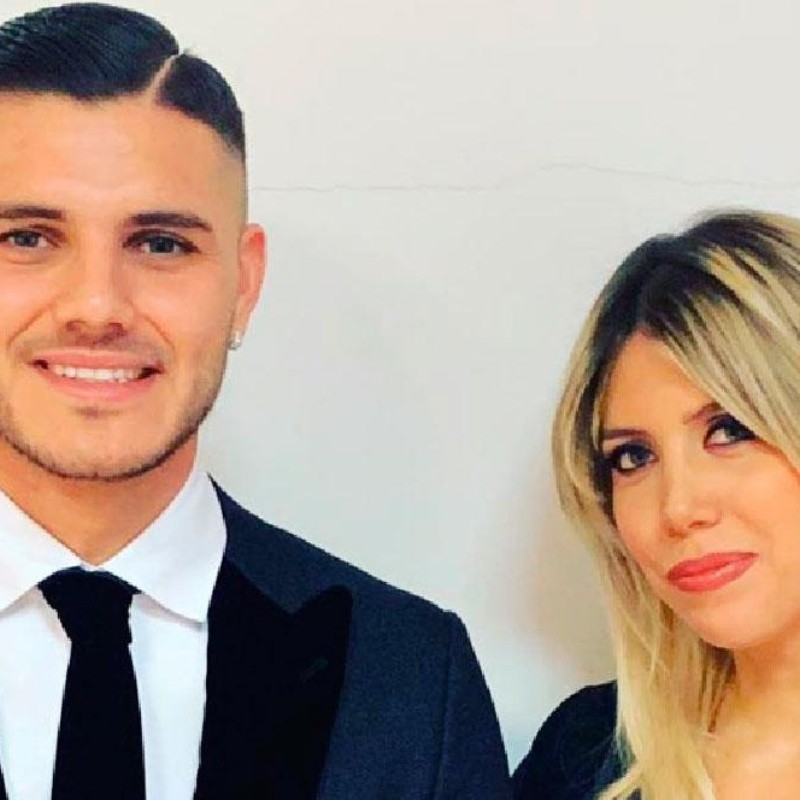 ¡Wanda Nara subió un video prendiendo fuego una foto con Icardi!