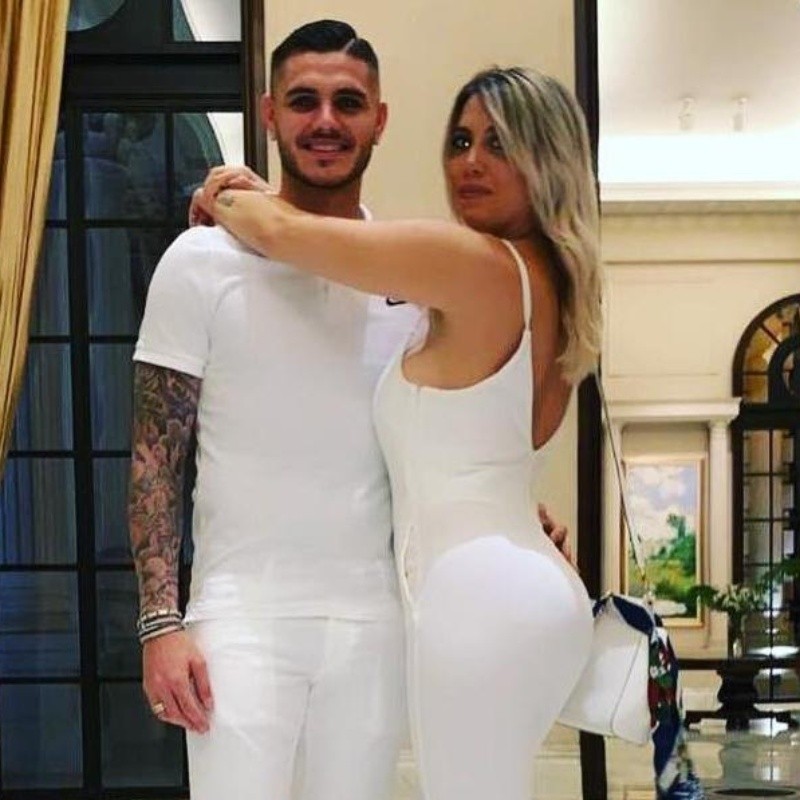 Cuando Icardi más lo necesitaba, llegó un mensaje de Wanda que lo hará emocionar