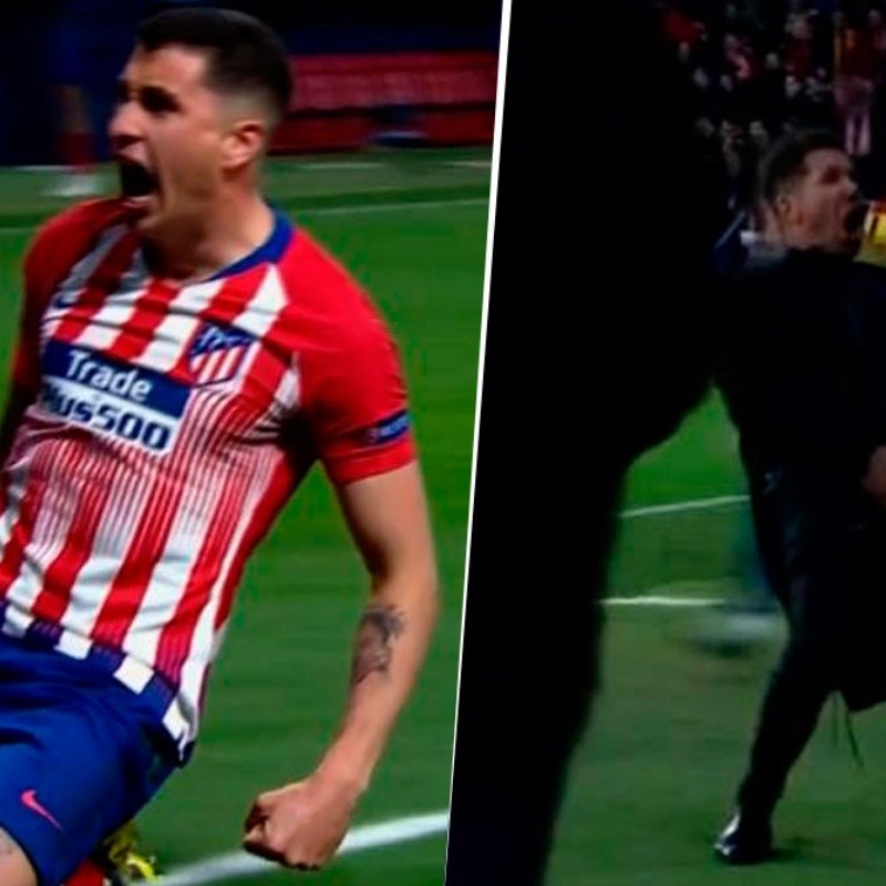 Vístase, Cholo: Simeone se volvió loco en el 1-0 del Atlético Madrid