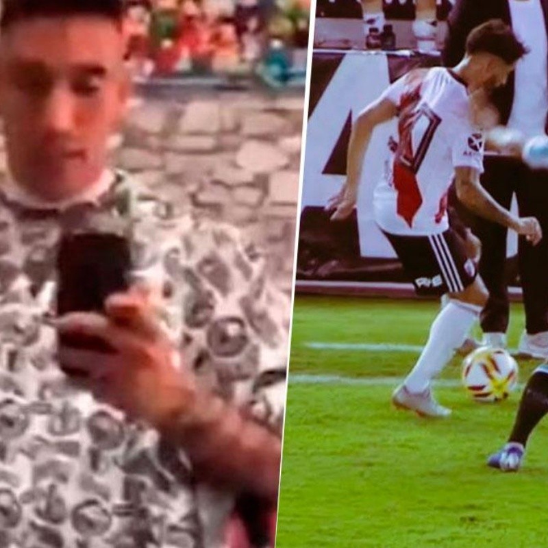 Centurión habló de Casco, pero le aclaró algo a los hinchas de River