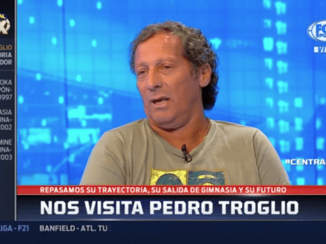 Luego de ser echado de Gimnasia de La Plata, Troglio recordó su paso por Universitario