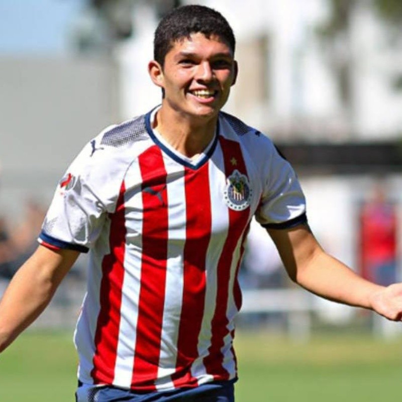 Lo llamaron "gordito" y ahora es la gran promesa de Chivas