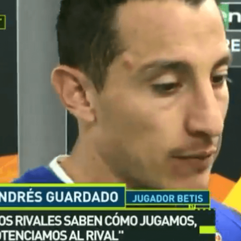 No le gustó nada cómo jugó Betis: el palo de Guardado a su entrenador