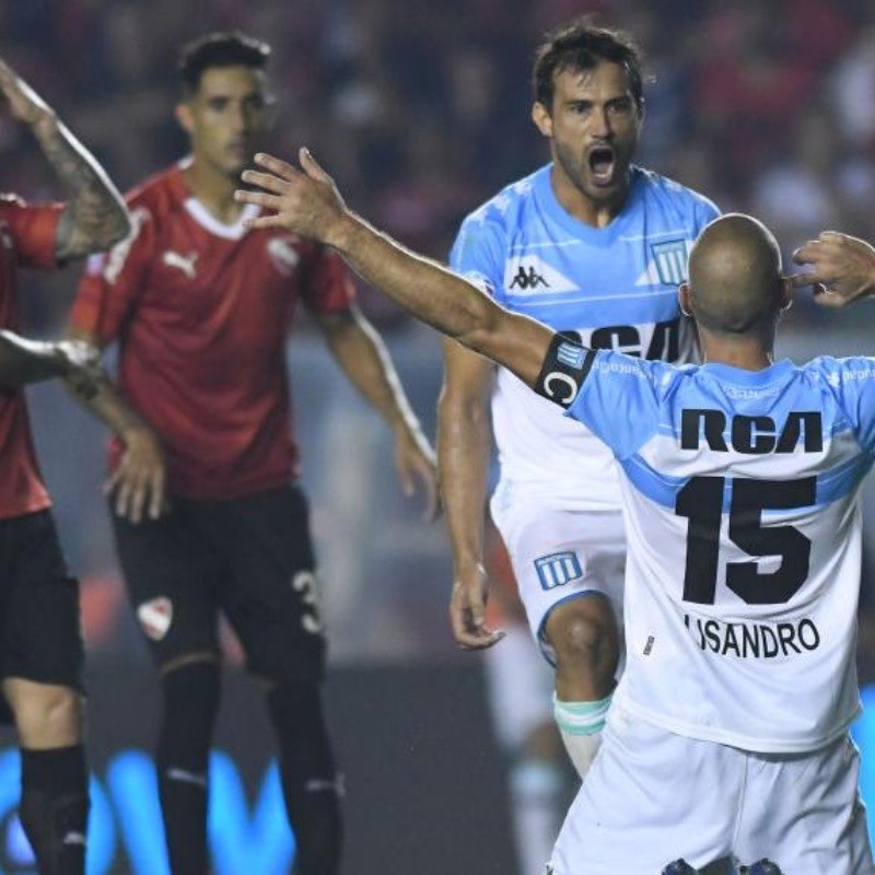 Cvitanich consiguió un penal cuando Racing más necesitaba y Lisandro lo cambió por gol