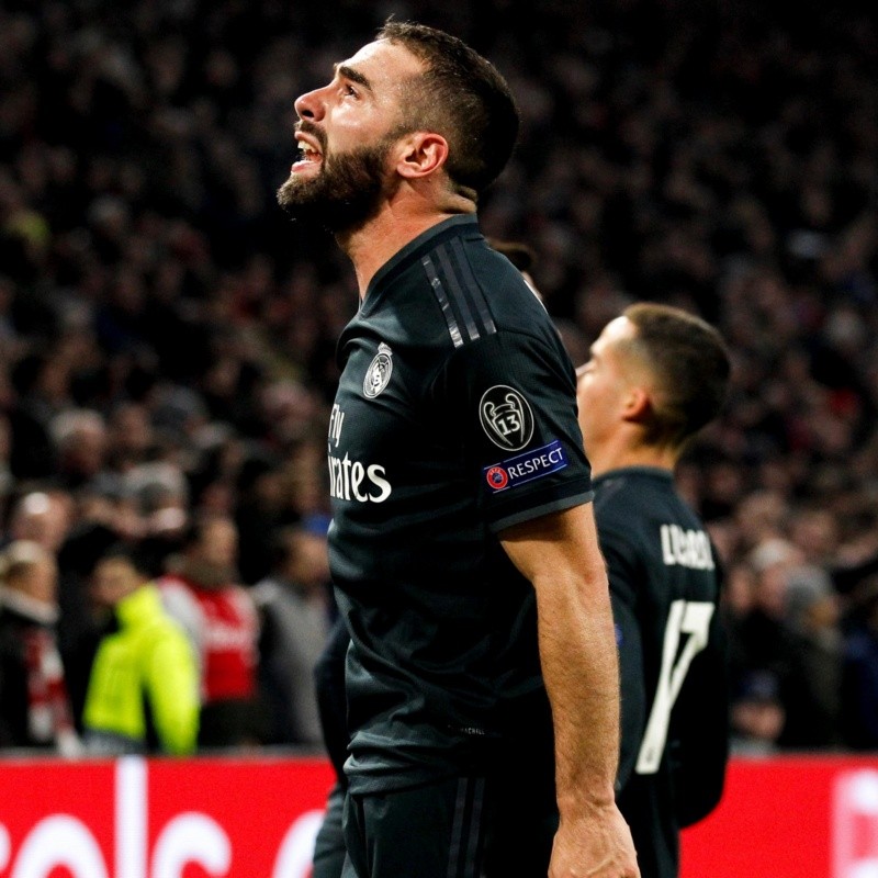 Carvajal aprovechó la noche de los Oscar para burlarse del Atlético Madrid