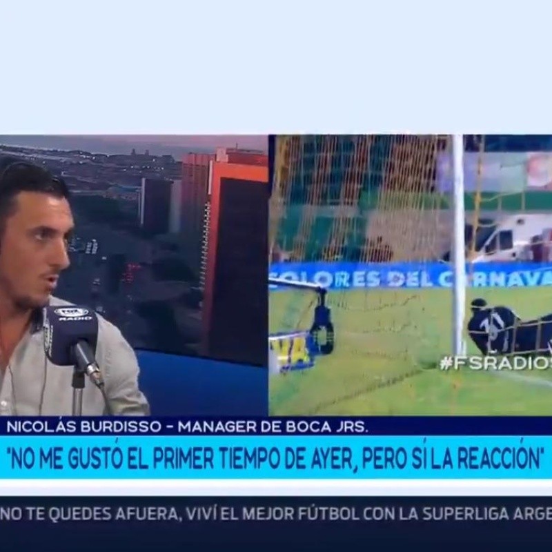 Burdisso también entristeció a todo Boca hablando de la Libertadores