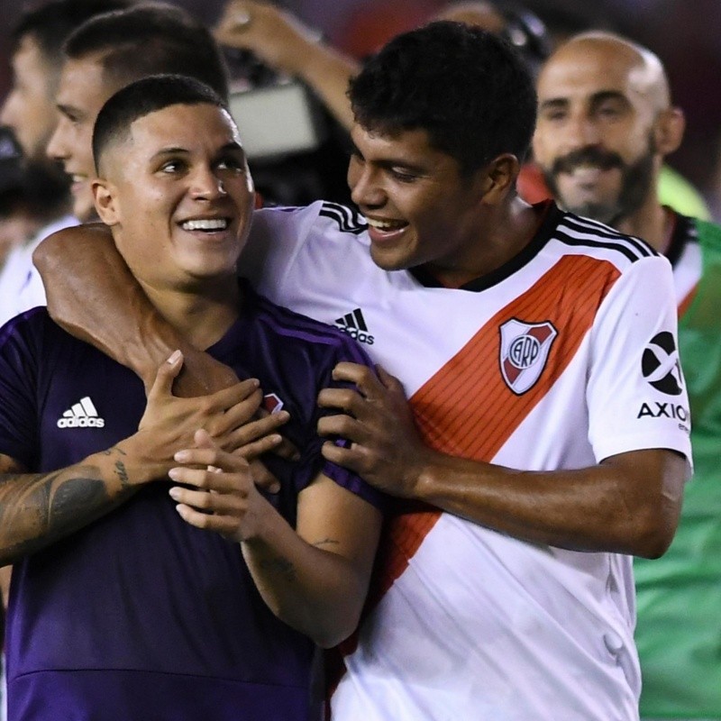 Robert Rojas reveló la charla que tuvo con Ponzio y Pinola apenas llegó a River