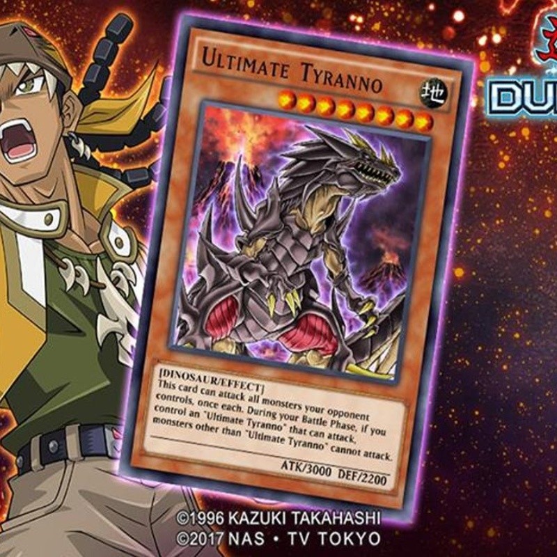 Tyranno Hassleberry llega a Yu-Gi-Oh! Duel Links