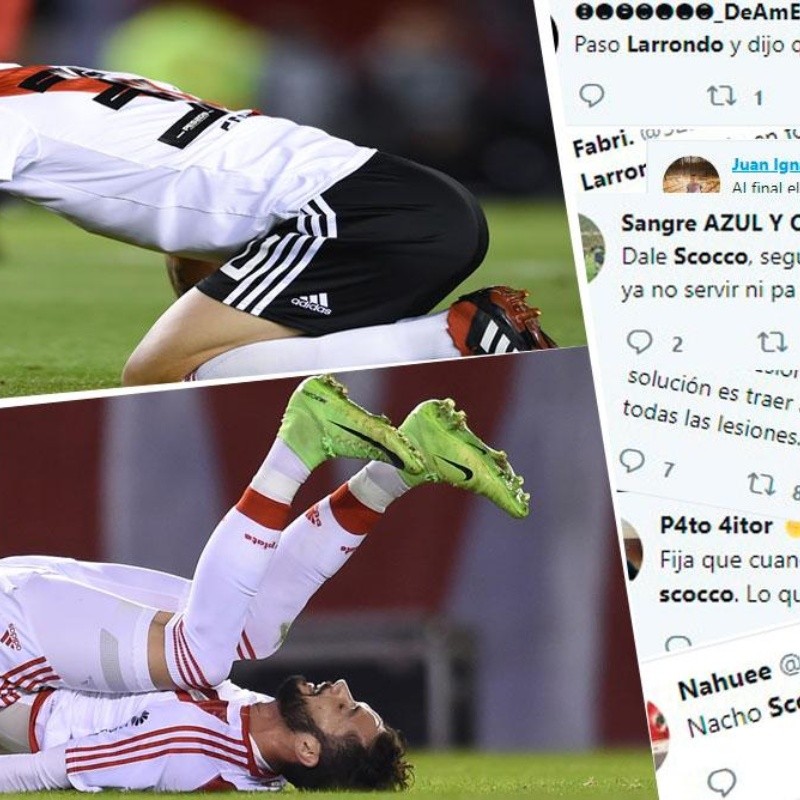 El peor castigo: los hinchas de River empezaron a comparar a Scocco con Larrondo