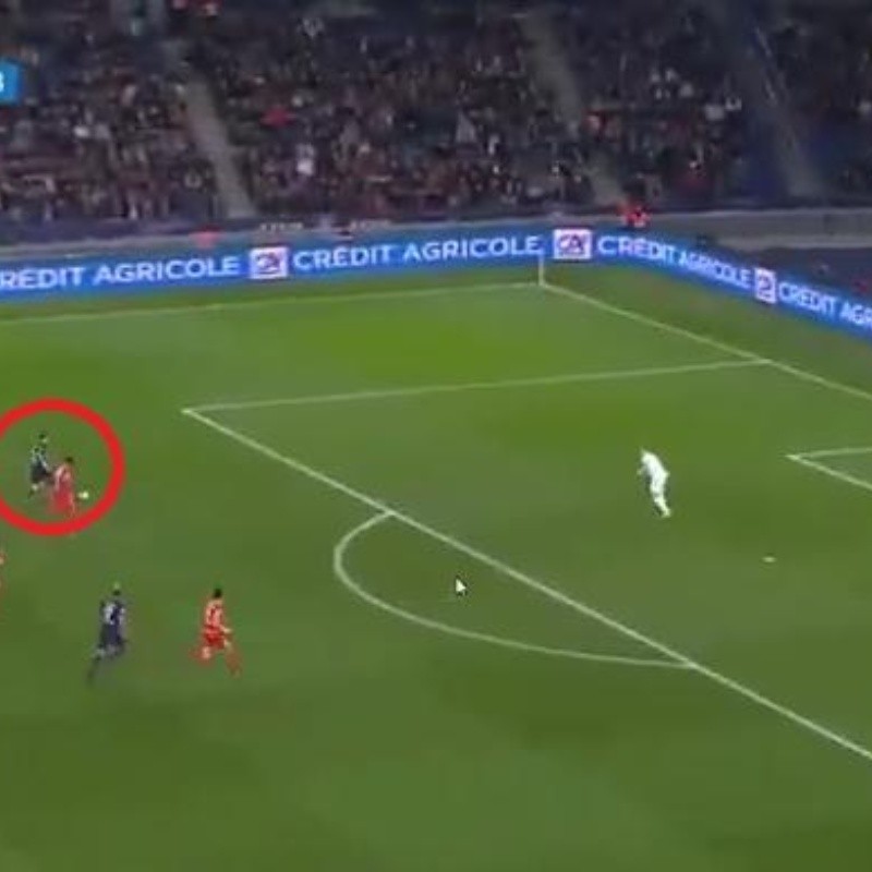 Di María la picó de manera exquisita para el primero de PSG ante Dijon