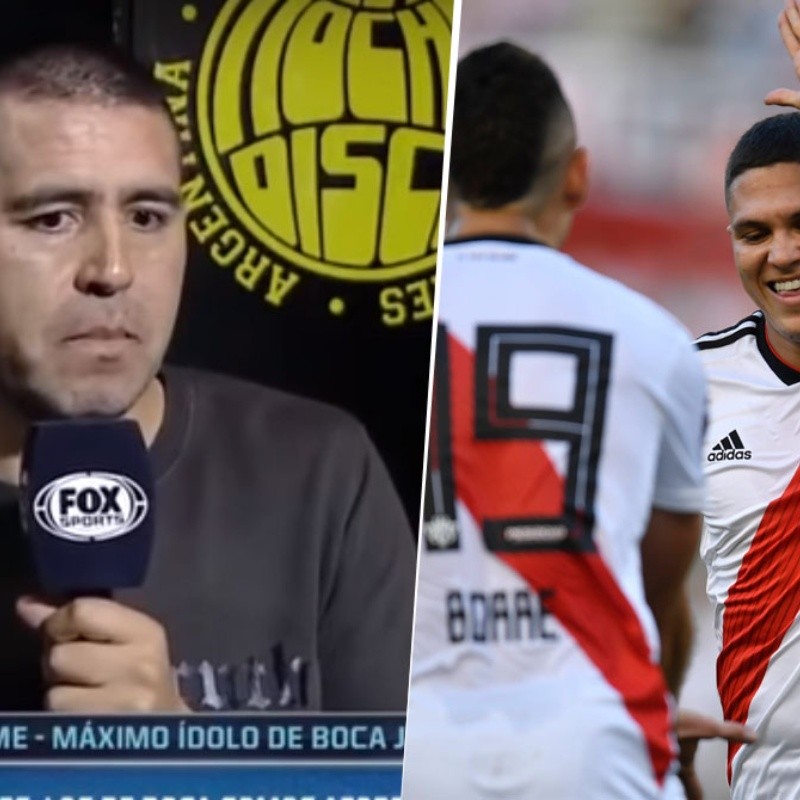 La respuesta de Quintero cuando le preguntaron por la frase de Riquelme