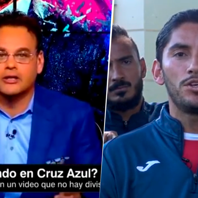 Faitelson calificó de ridículo el video del plantel de Cruz Azul contra César Martínez