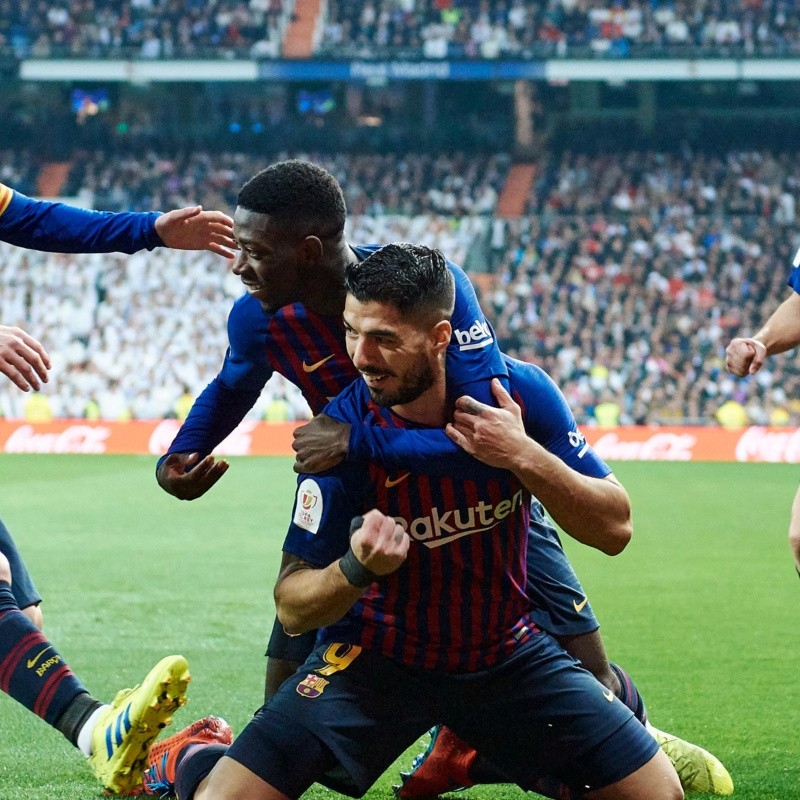 Suárez y Dembélé rompieron todo: Barcelona le metió tres al Real Madrid y pasó a la final