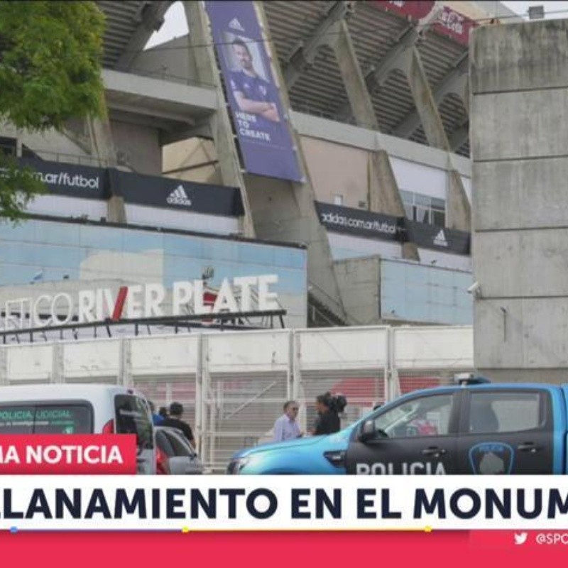 Ahora: allanaron el Monumental