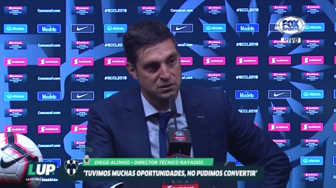 La autocrítica de Diego Alonso tras el duro partido de Rayados ante Alianza