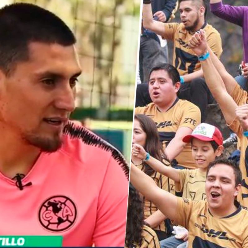 A Nico Castillo no le importó nada y disparó al corazón de los aficionados de Pumas