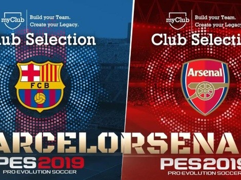 Jugadores del Barcelona y Arsenal destacados en el MyClub del PES 2019