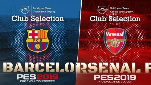 Jugadores del Barcelona y Arsenal destacados en el MyClub del PES 2019