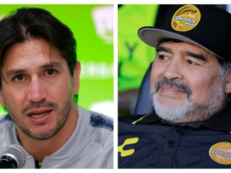 [Video] ¿Marioni y Maradona juntos en una cancha? ¡Sí ocurrió!