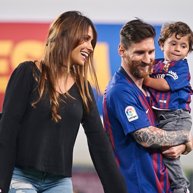 Antonella Roccuzzo subió la foto más tierna y divertida de este viernes