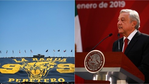 El presidente vuelve a mostrar su amor por Pumas. (Foto: Getty Images)