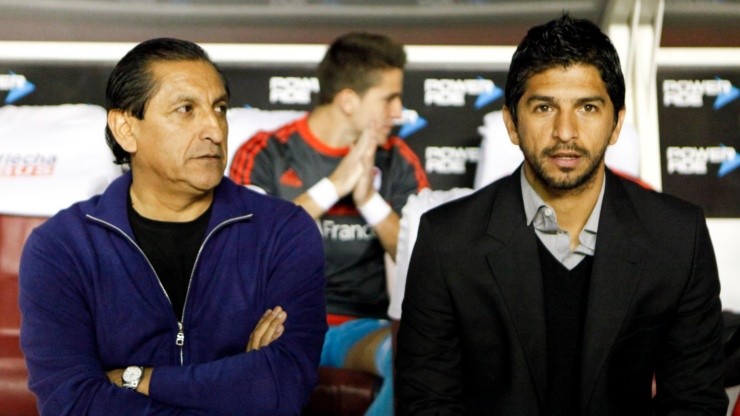 Ramón y Emiliano, juntos en River.