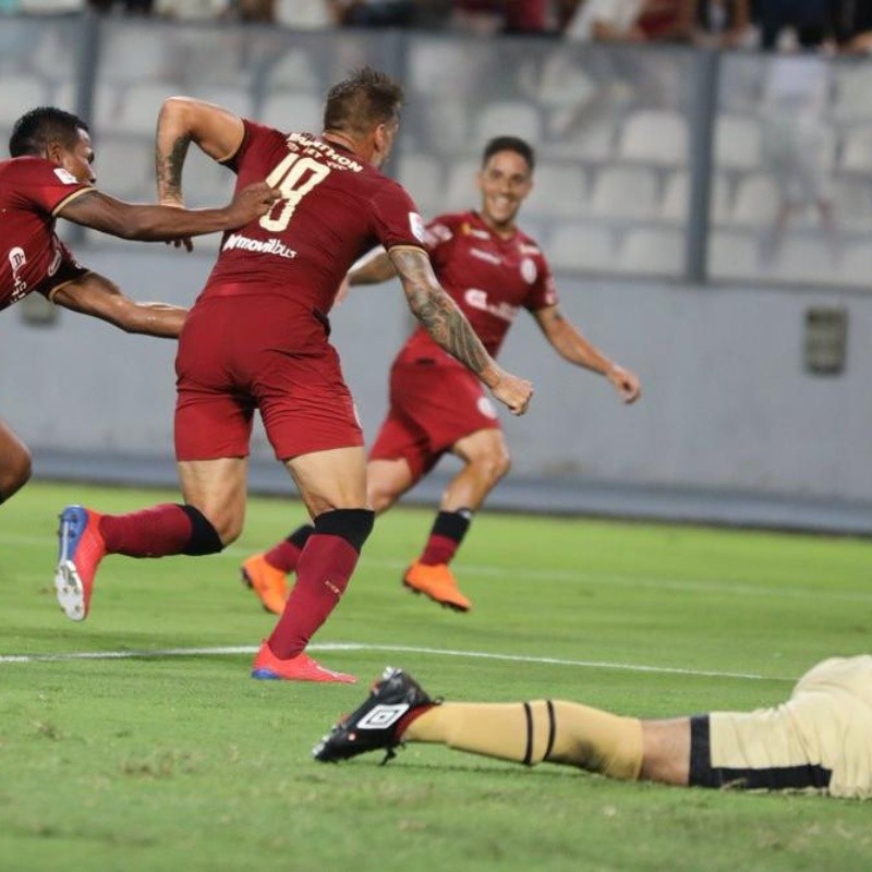 Universitario le ganó un partidazo a San Martín y es único líder en Perú