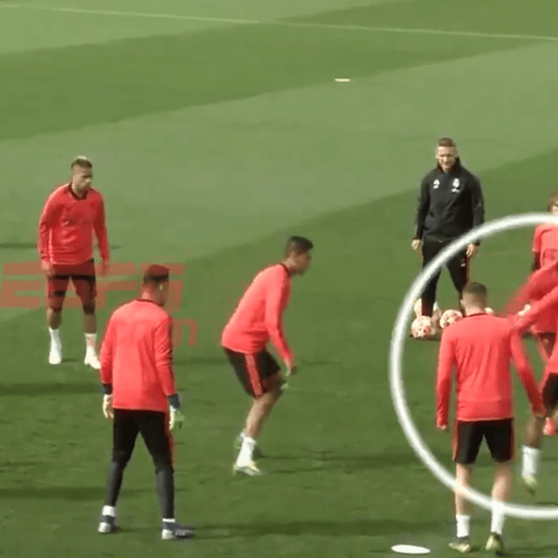 Vinicius no meterá goles, pero tiró terrible magia en el entrenamiento de Real Madrid