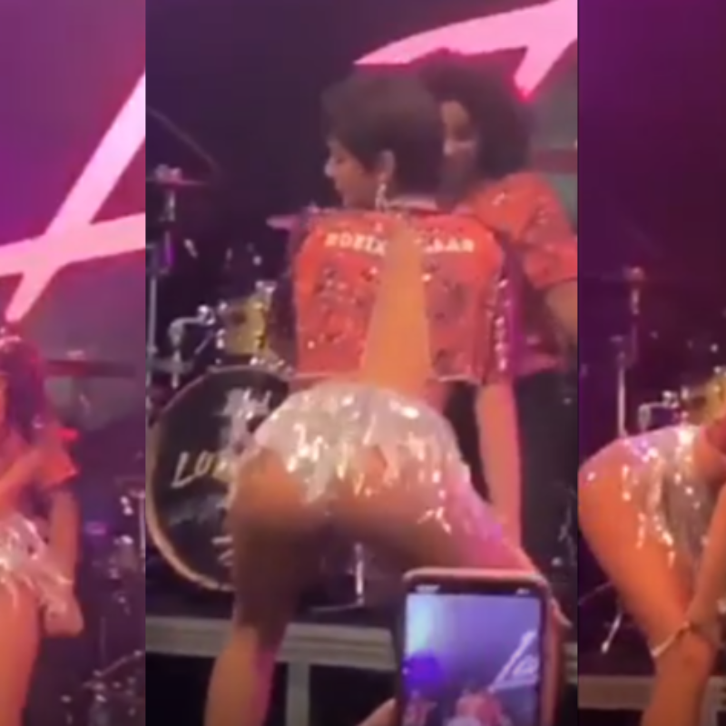 Bruna Marquezine, la ex de Neymar, metió un baile muy caliente en pleno carnaval con el jugador brasileño presente