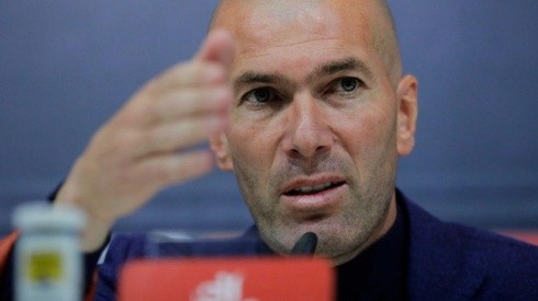 HACE NUEVES MESES. Zidane Zidane en su última conferencia de prensa (Foto: Getty).