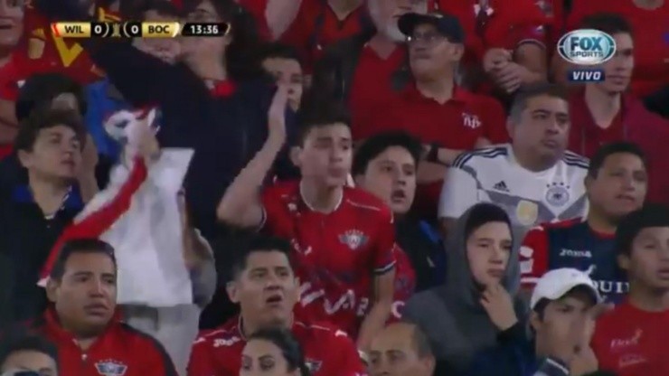 Los hinchas de Jorge Wilstermann no tuvieron piedad.