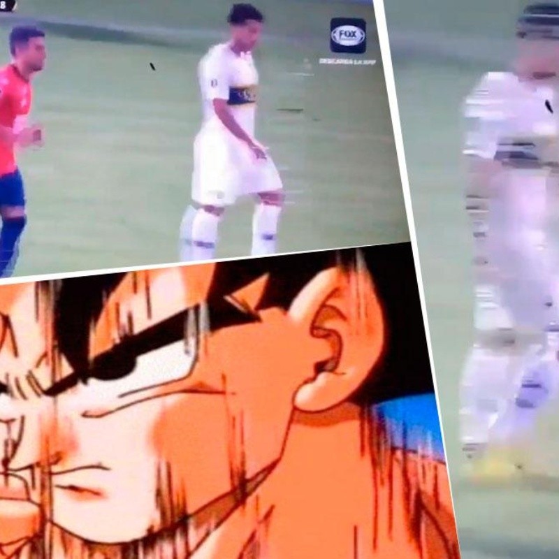 Modo Dragon Ball: la llamativa teletransportación de Emmanuel Más en pleno partido de Boca