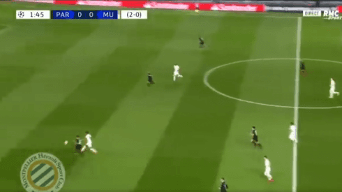 Típico del buen PSG: Lukaku aprovechó un horror de la defensa y marcó a los 2'