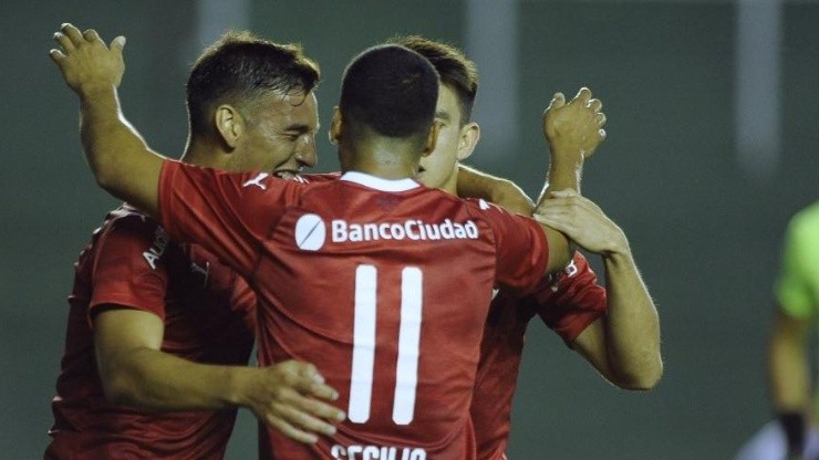 Independiente vs Atlas por la Copa Argentina.